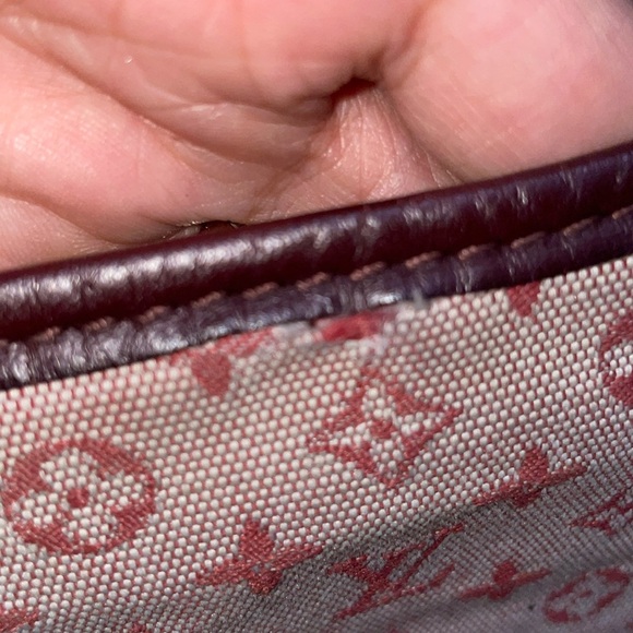 LOUIS VUITTON Monogram Mini Besace Mary Kate Bag Red M92321 LV - Picture 4 of 17